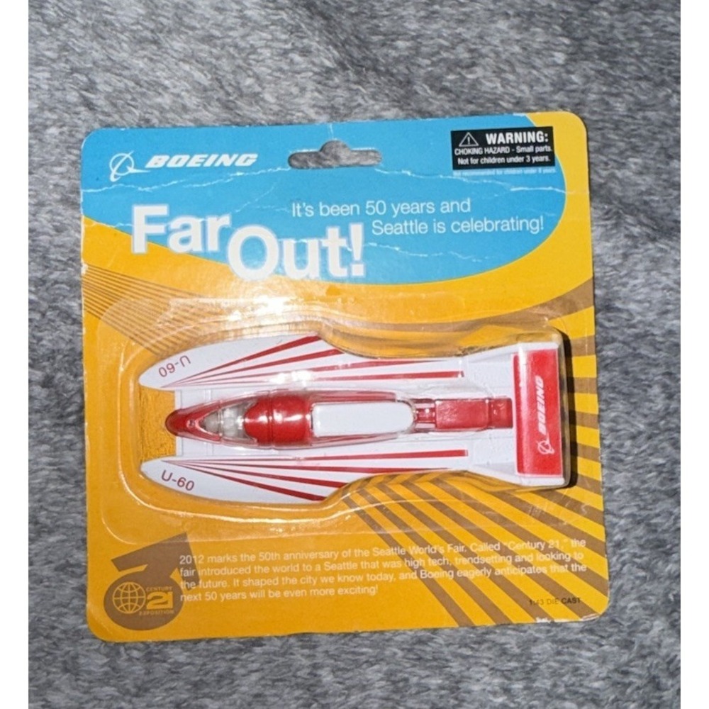 Boeing Far Out! Miss Century 21 Hydroplane U-60 Diecast 1:43 Sealed 2012 - Picture 2 of 3